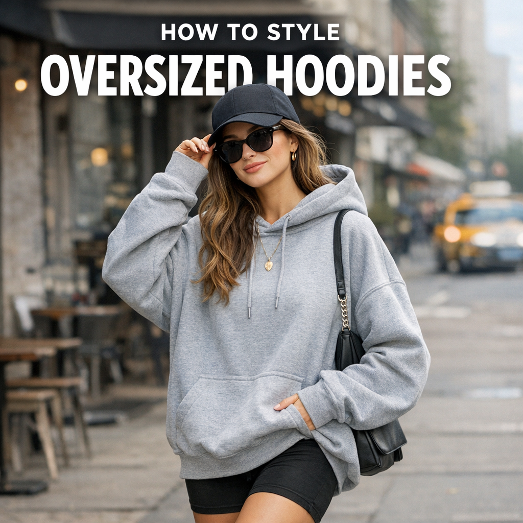 How to Style Oversized Hoodies