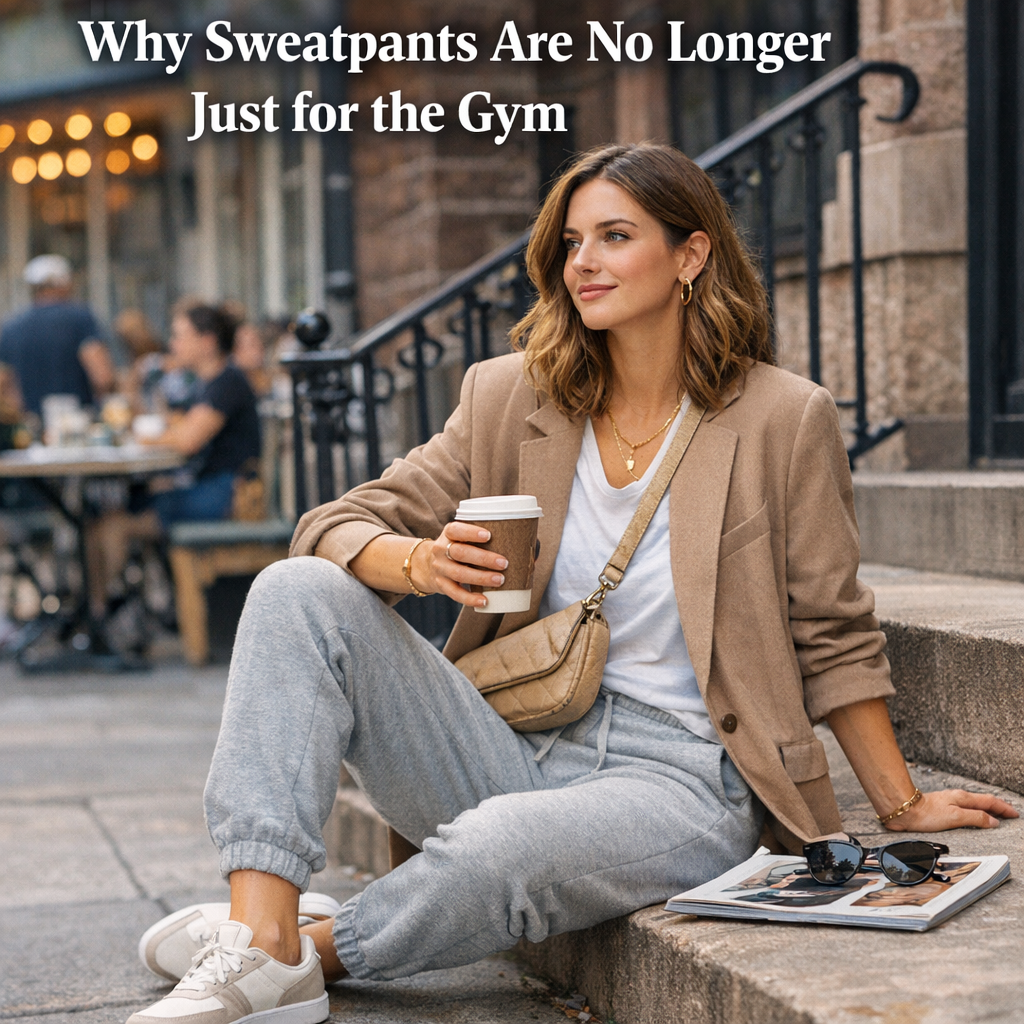 Why Sweatpants Are No Longer Just for the Gym