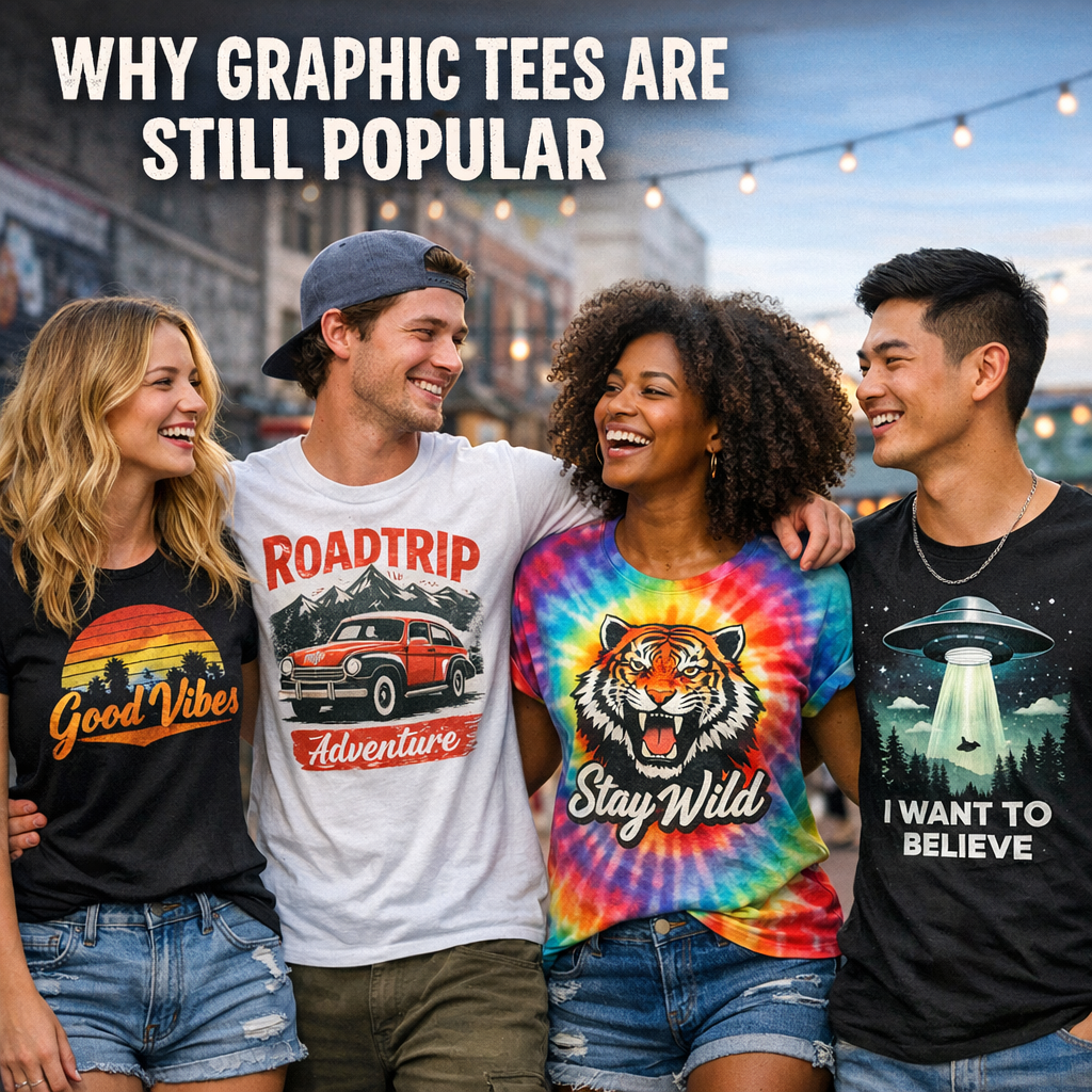 Why Graphic Tees Are Still Popular