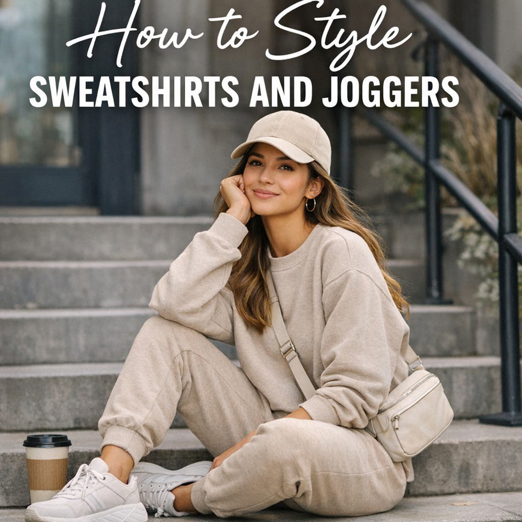 How to Style Sweatshirts and Joggers