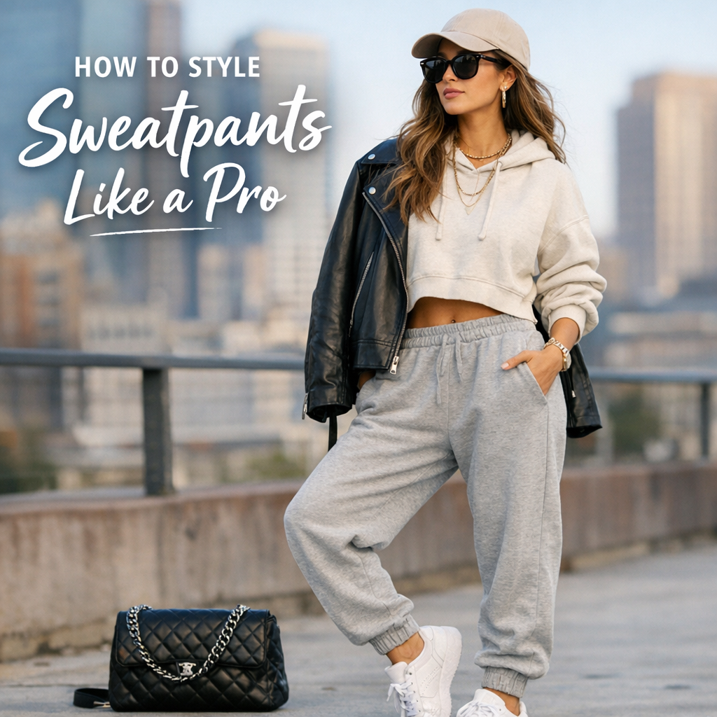 How to Style Sweatpants Like a Pro